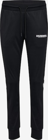 Hummel Tapered Sporthose 'LEGACY EVY' in Schwarz: predná strana