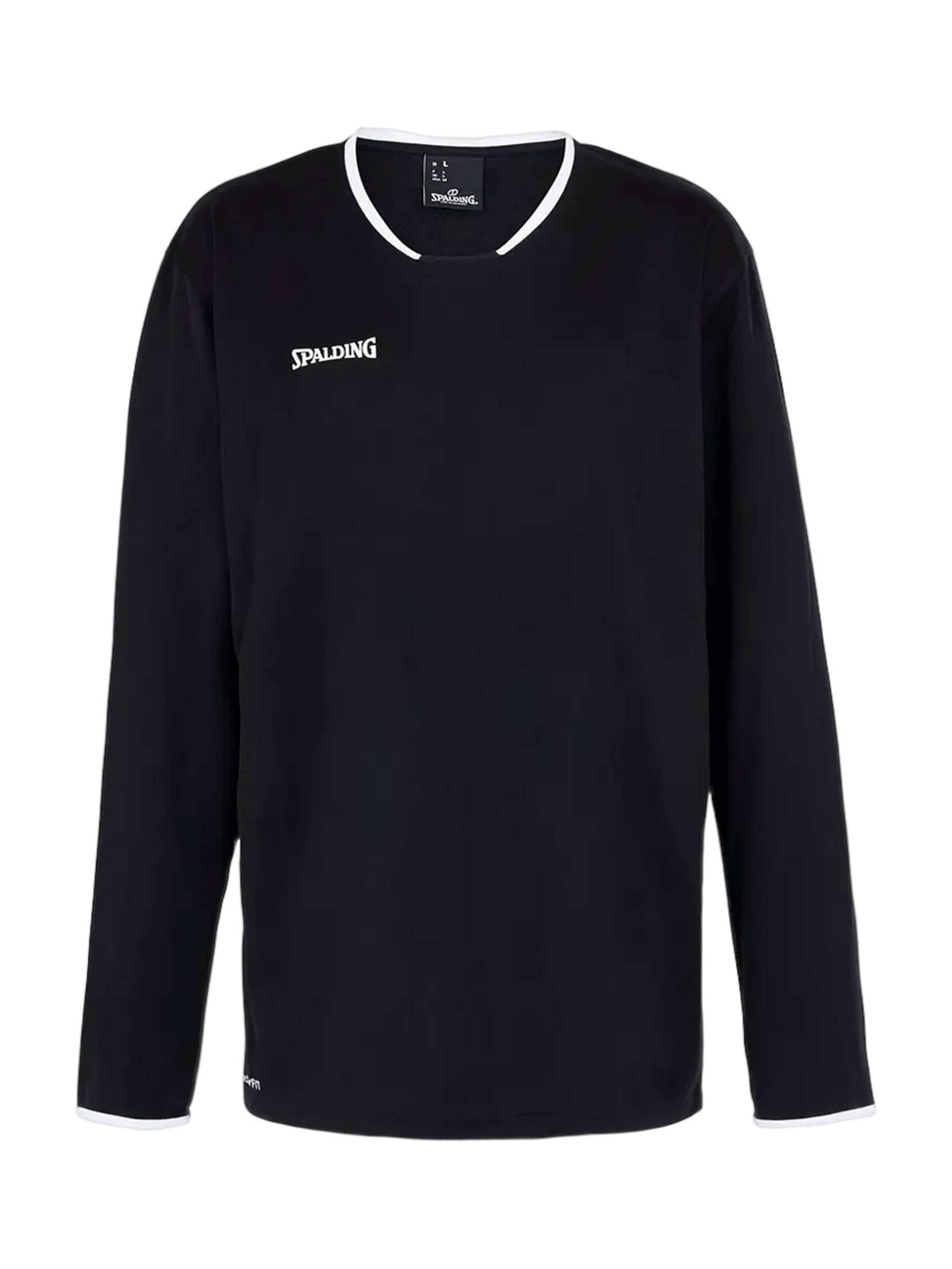 Maglia funzionale 'Move' di SPALDING in nero: frontale
