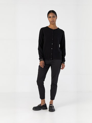 Coster Copenhagen Kardigan ' Cashmere ' – černá: přední strana
