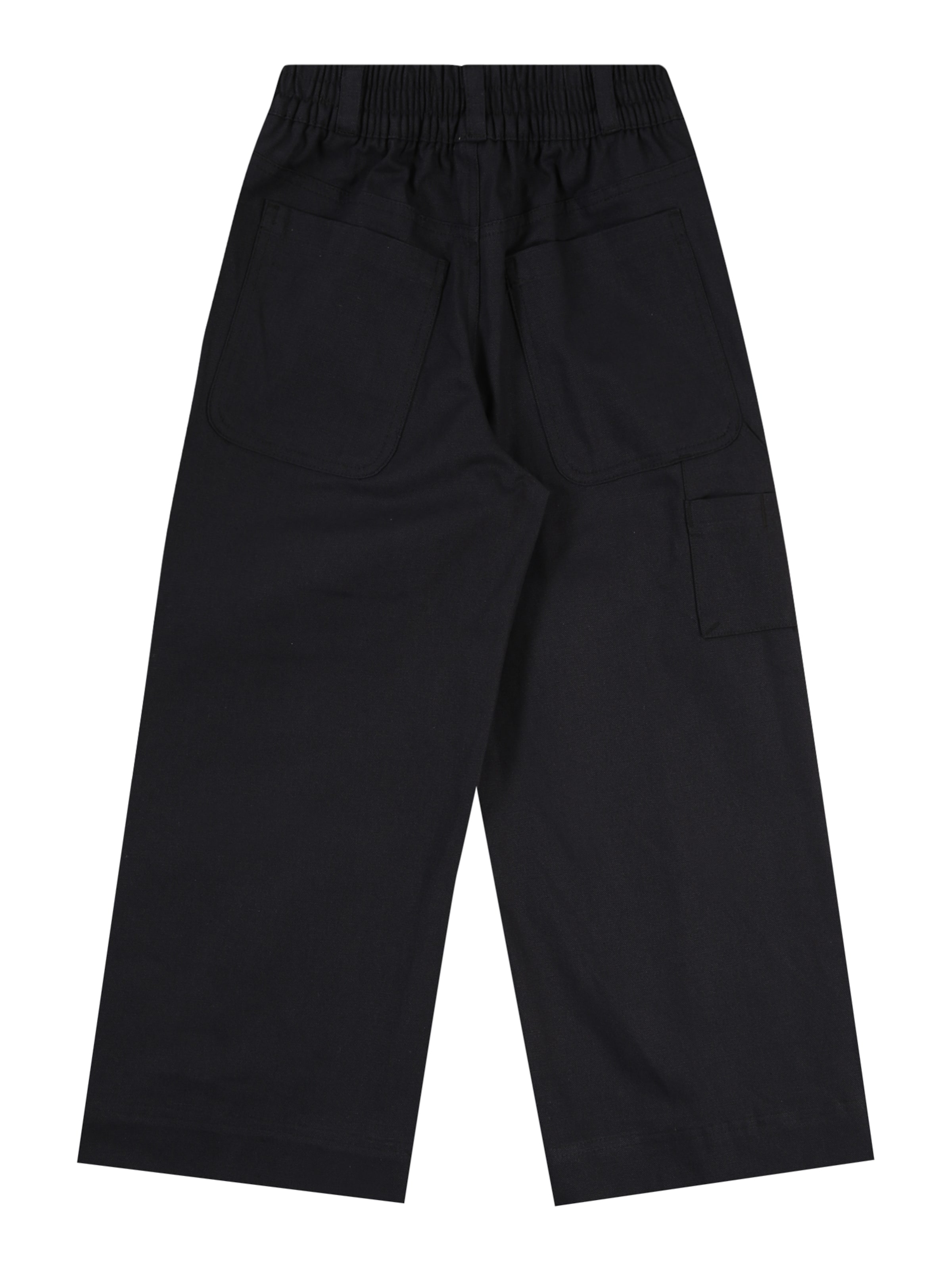 Wide leg Pantaloni 'METRO' de la Nike Sportswear pe negru