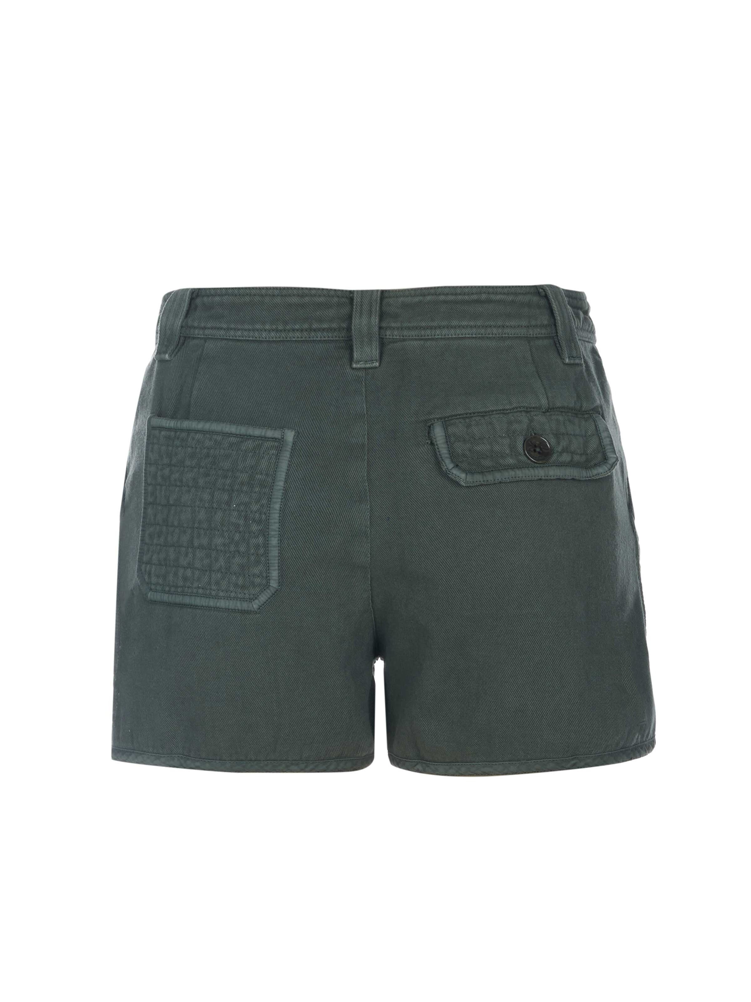 regular Pantaloni 'Zadig Voltaire SEI COTTON TWILL Shorts khaki' di Zadig & Voltaire in verde