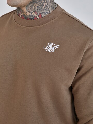 Sweat-shirt SikSilk en marron