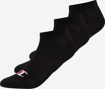 Champion Authentic Athletic Apparel Čarape u crvena / crna / bijela, Pregled proizvoda
