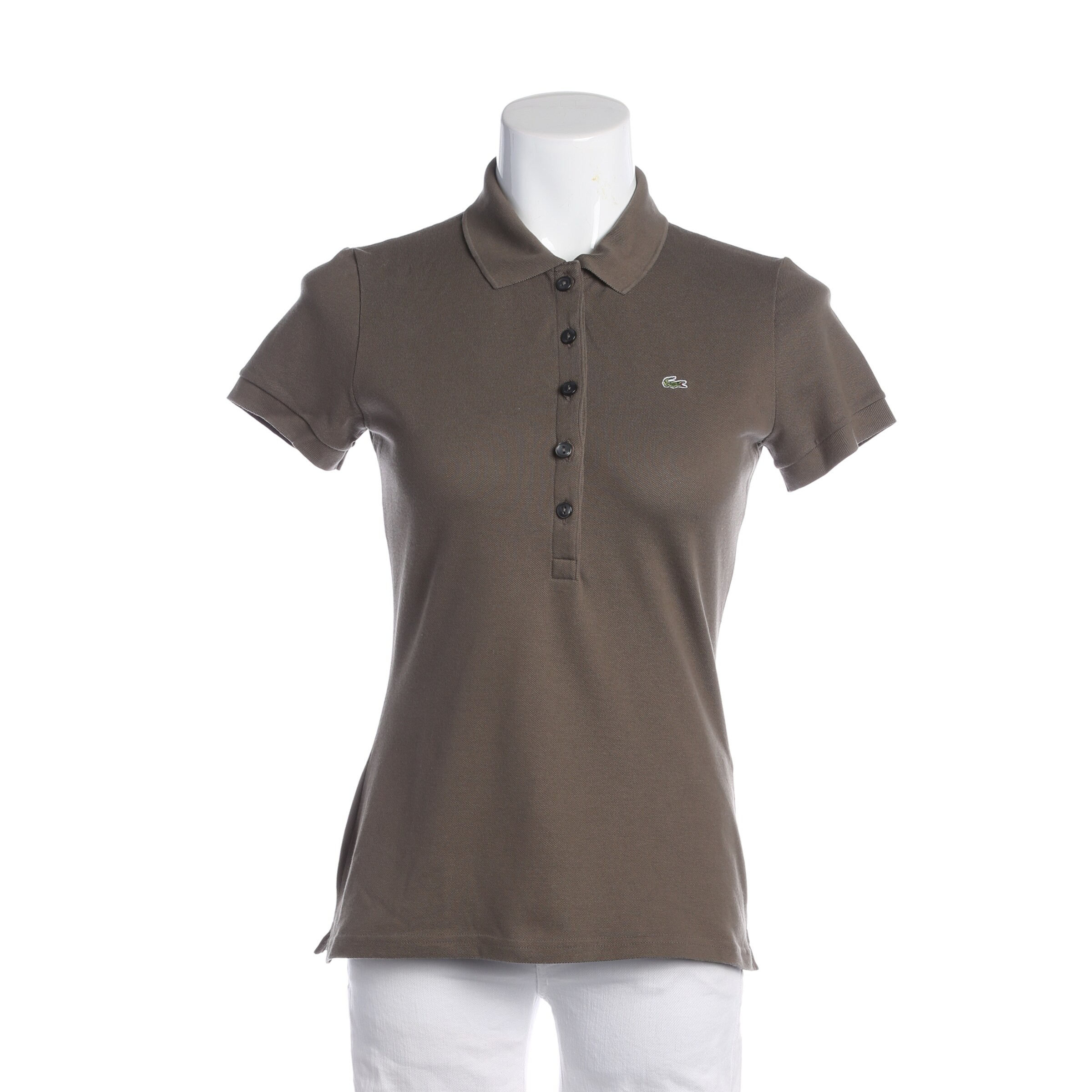 LACOSTE Top & Shirt in M in Brown: front