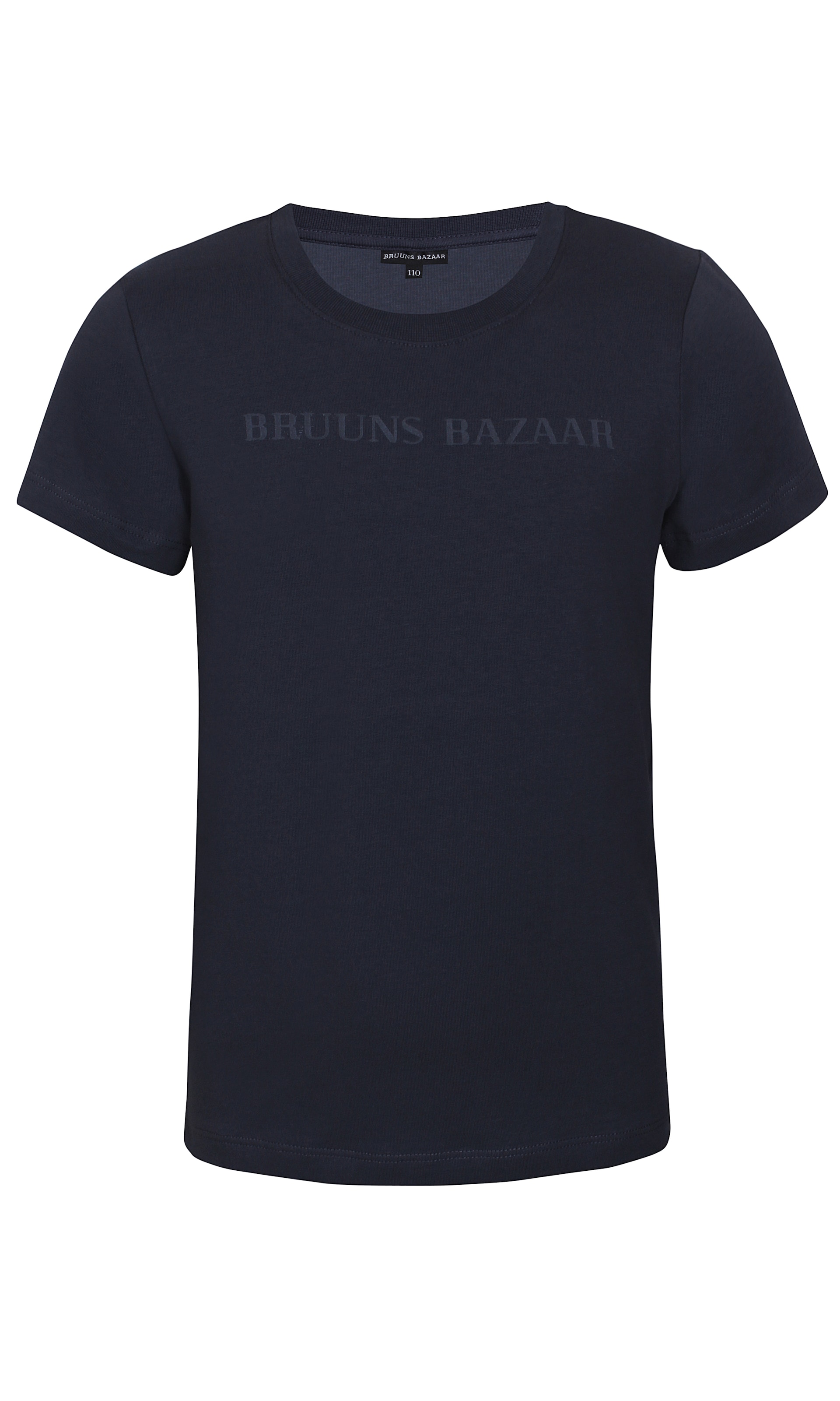 Enfants 92-140 T-Shirt Hans Otto Bruuns Bazaar Kids en Marine, Bleu-Gris 
