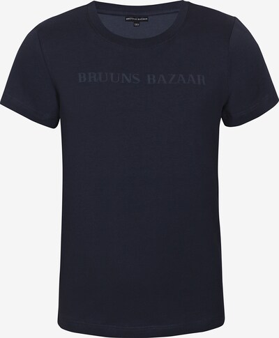 Bruuns Bazaar Kids T-Shirt 'Hans Otto' en marine / bleu-gris, Vue avec produit