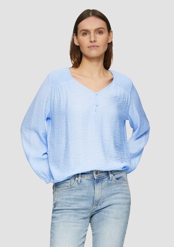 s.Oliver Bluse in Blau: Vorderseite