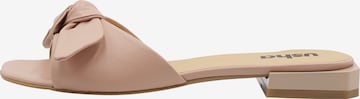Usha Mules in Pink: front