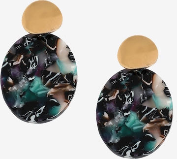 juoda SOHI Auskarai 'Gulnaj': priekis