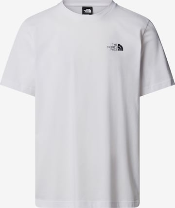 THE NORTH FACE T-Shirt in Weiß: Vorderseite