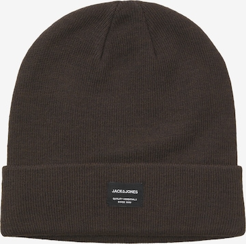 JACK & JONES Шапка 'DNA' в сиво: отпред