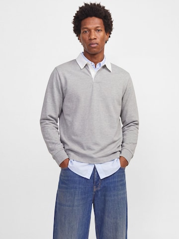 JACK & JONES Shirt in Grey: front