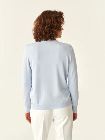 Cardigan 'MAGDO' TATUUM en bleu