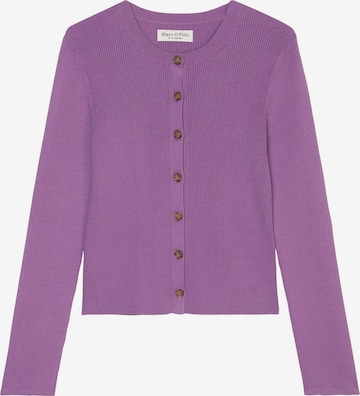 Cardigan Marc O'Polo en violet : devant