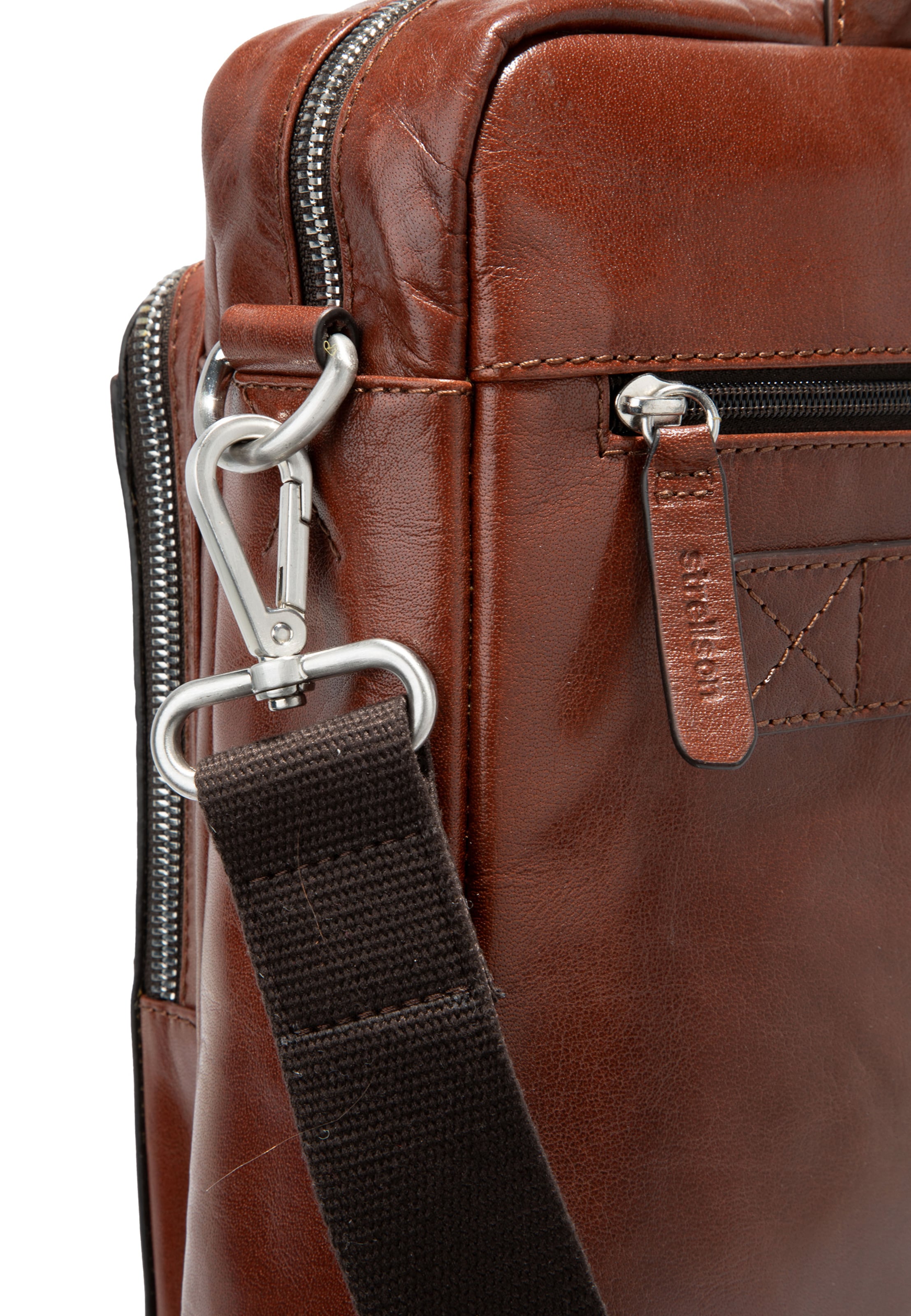 Borsa portadocumenti 'Kenley Charles' di STRELLSON in marrone