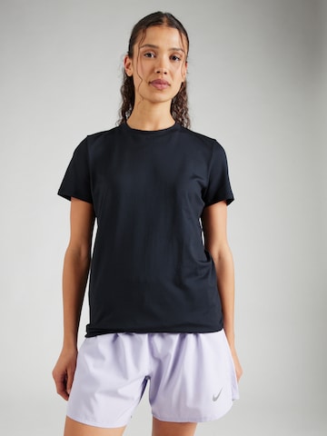 NIKE Λειτουργικό μπλουζάκι 'ONE' σε μαύρο: μπροστά