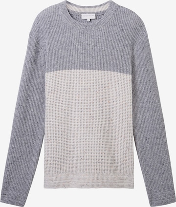 Pull-over TOM TAILOR en gris : devant