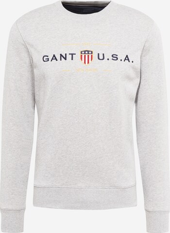 GANT Sweatshirt in Grijs: voorkant
