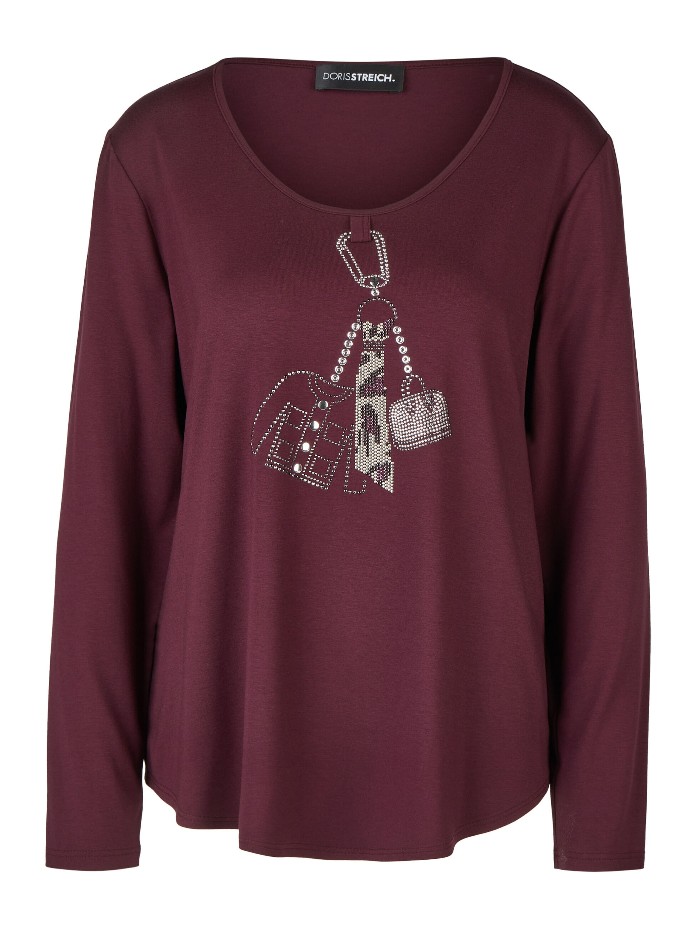 Doris Streich Shirt in Purple: front