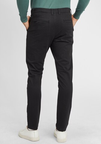 !Solid Slimfit Chinohose 'Artus' in Schwarz