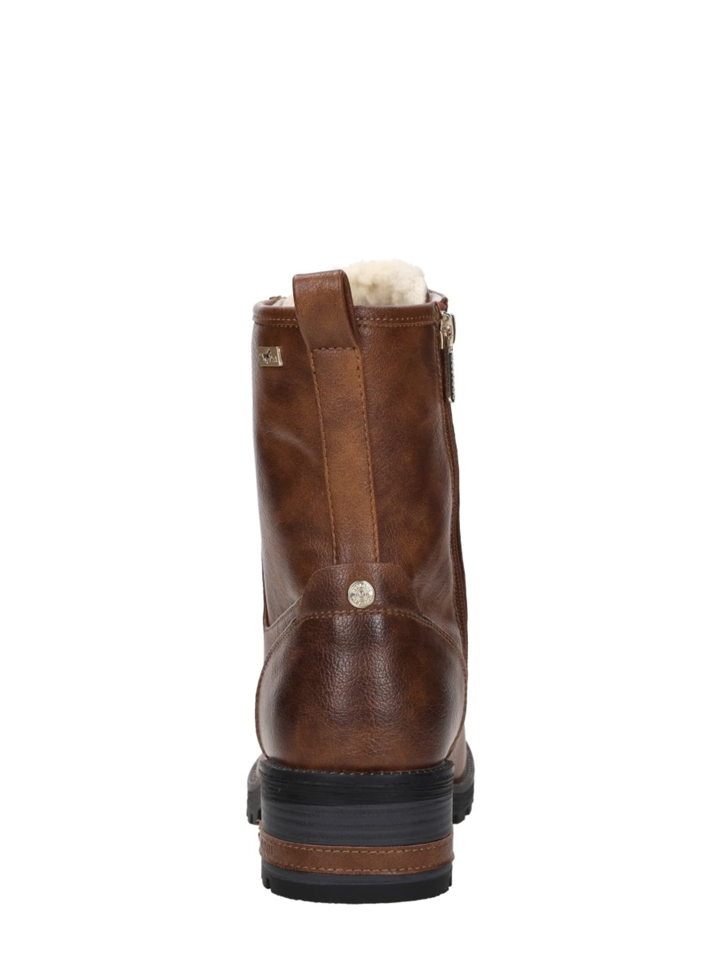 Chaussure à lacets 'Veterschoenen Hoog' MUSTANG en marron