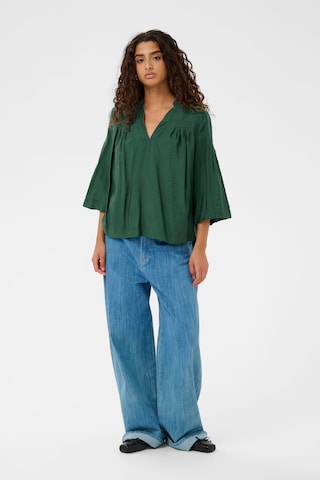 Chemisier 'SLEneya' SOAKED IN LUXURY en vert