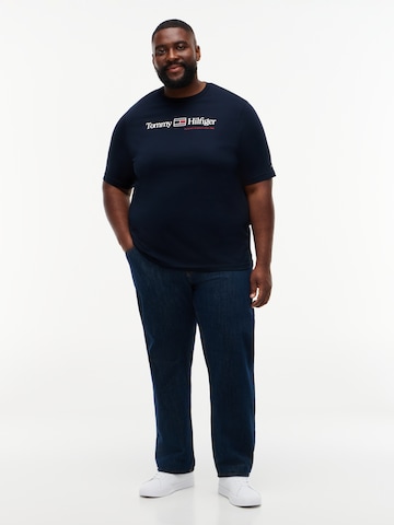 Tommy Hilfiger Big & Tall Tričko – modrá