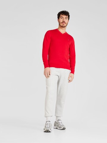 TOMMY HILFIGER - Pullover em vermelho