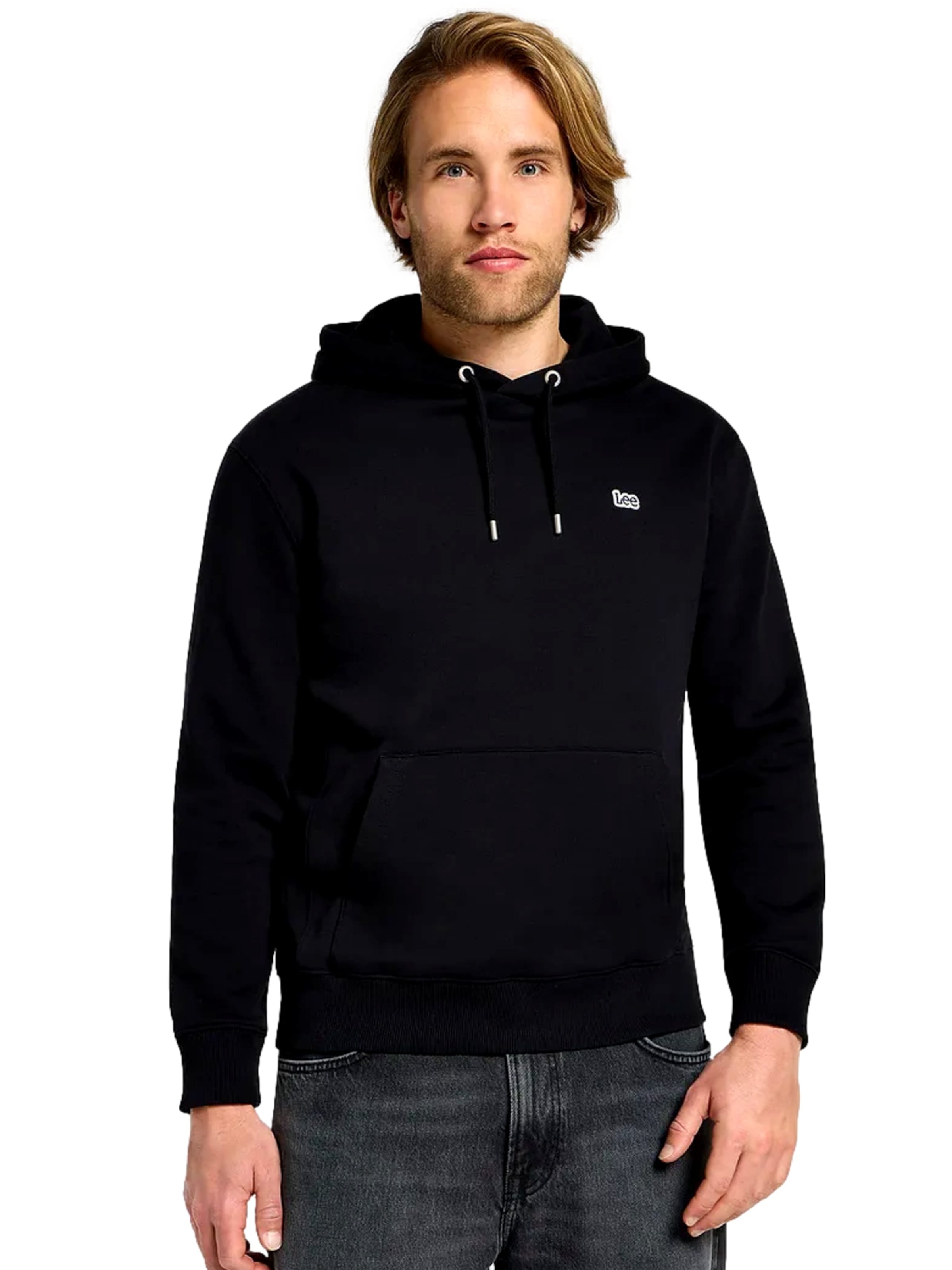 Lee Sweatshirt in Schwarz: Vorderseite