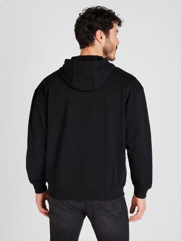 HUGO Sweatshirt 'Dompol' in Zwart