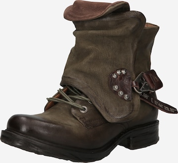 A.S.98 Boots 'SAINTEC' in Bruin: voorkant