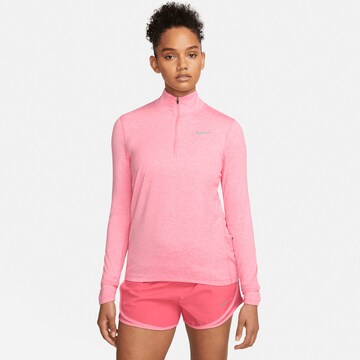 NIKE Performance Shirt 'Element' in Pink: front