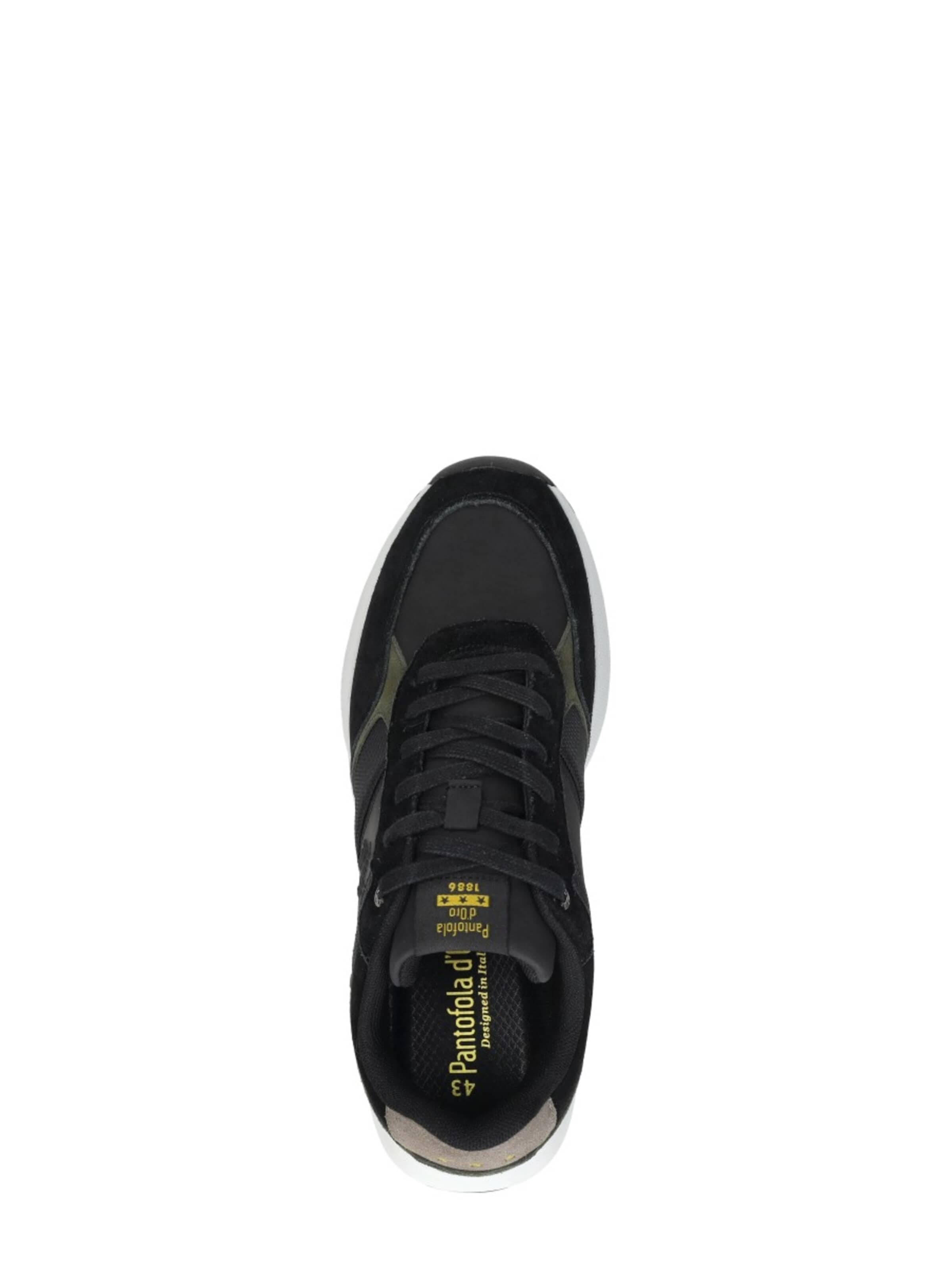 PANTOFOLA D'ORO Platform trainers 'Tenebra' in Black