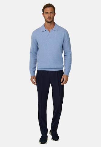 Boggi Milano Slimfit Broek in Blauw