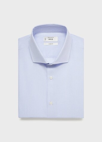 MANGO MAN Slim fit Business Shirt 'Selva' in Blue