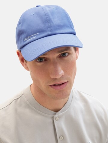 Casquette TOM TAILOR DENIM en bleu : devant