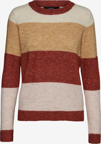 VERO MODA Pullover 'Plaza' in Beige: predná strana