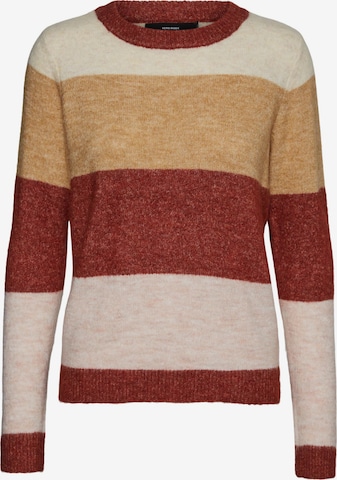 VERO MODA Pullover 'Plaza' in Beige: predná strana