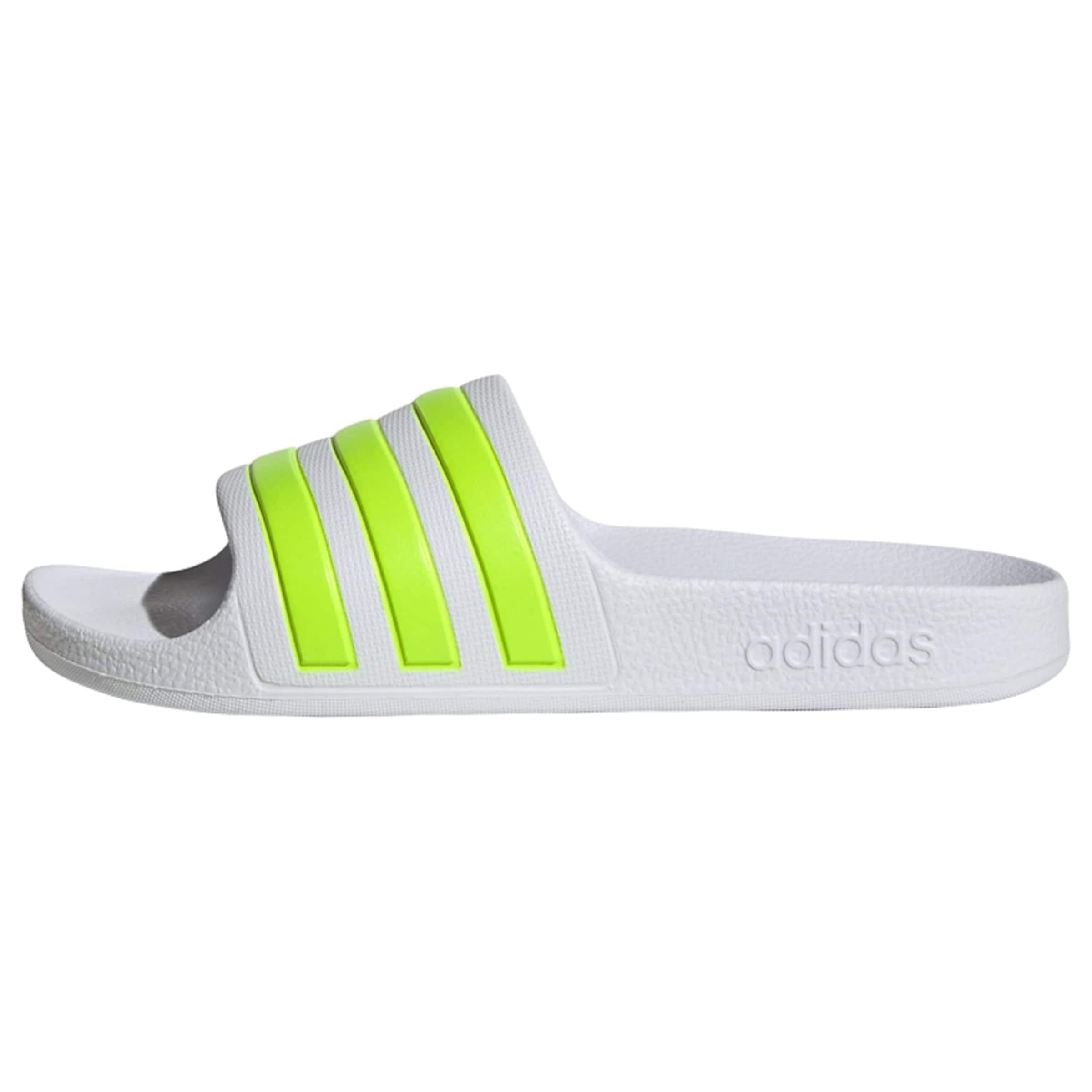 ADIDAS SPORTSWEAR Beach & swim shoe 'Adilette Aqua' in White: front