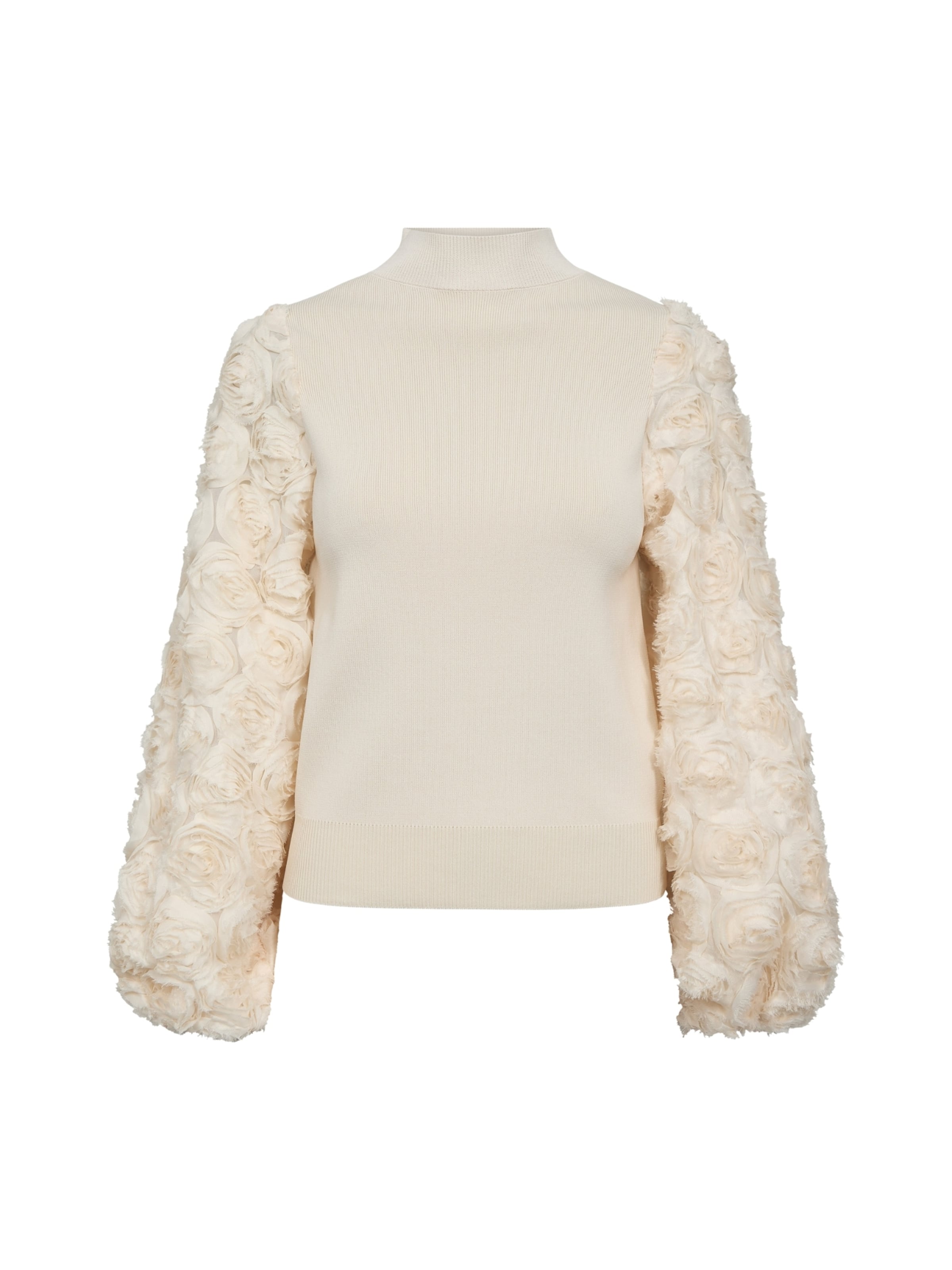 co'couture Svetr ' MerciaCC ' – béžová: přední strana