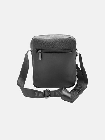 Borsa a tracolla 'Borsa a Tracolla Uomo Navigare Poliestere Zip' di Navigare in nero