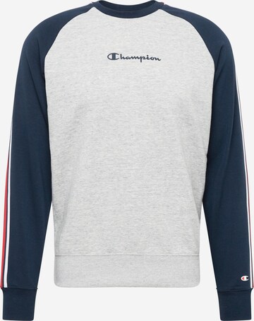 Champion Authentic Athletic Apparel Sweatshirt in Grey: front