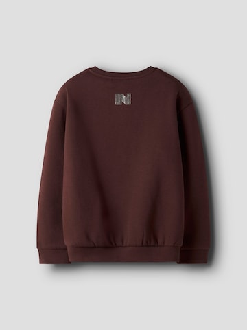 NAME IT Sweatshirt in Bruin