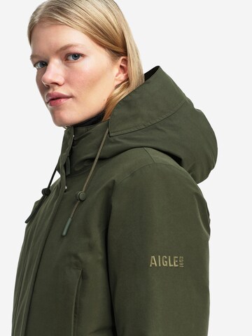Parka invernale ' GORE-TEX ' di AIGLE in verde