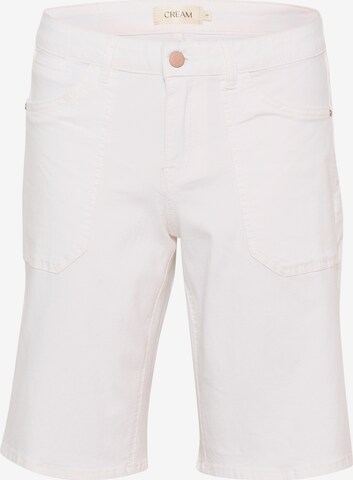 Pantalon 'Ann' Cream en blanc : devant