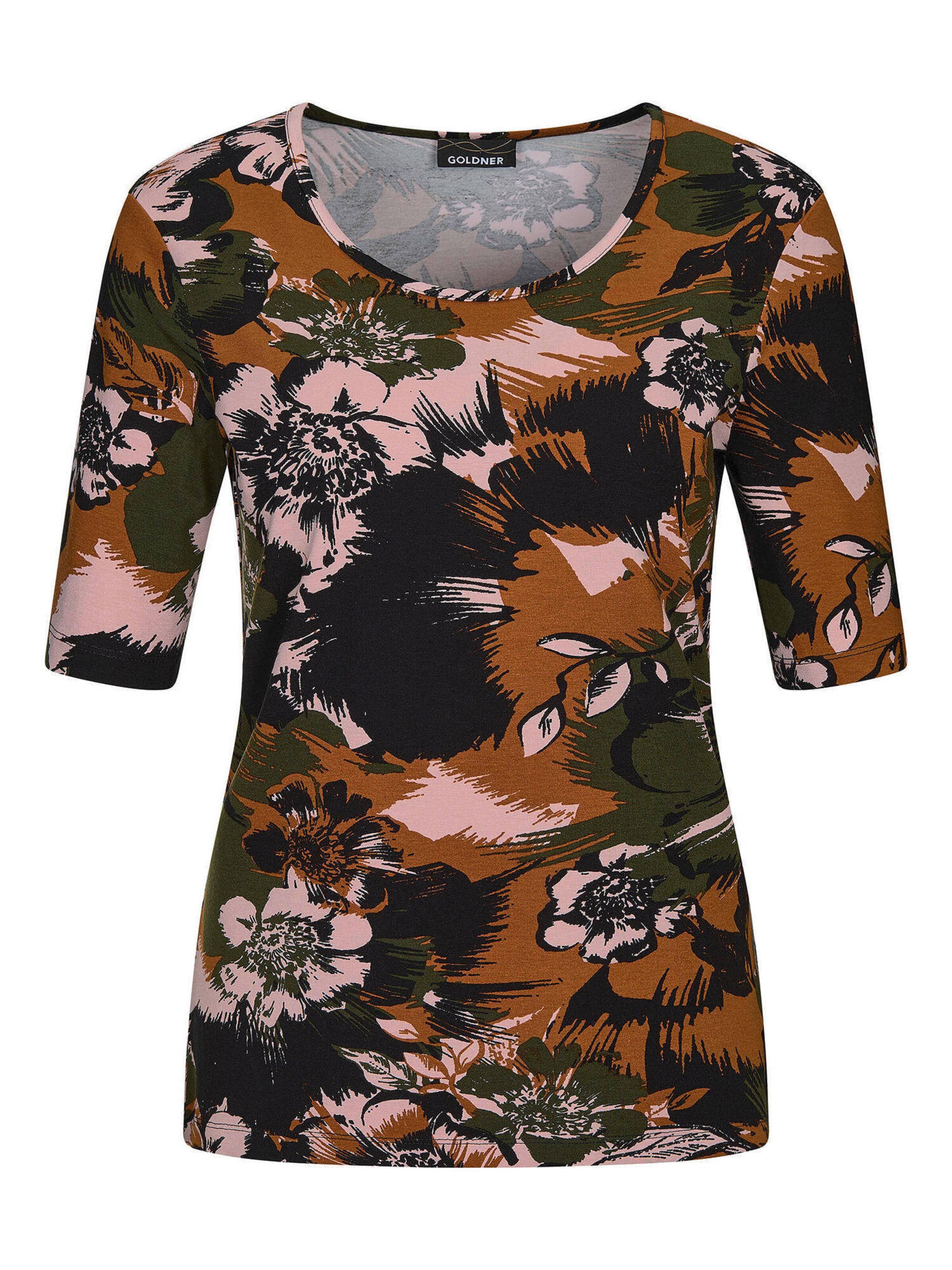 Goldner Shirt in Gemengde kleuren: voorkant