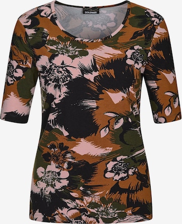 T-shirt Goldner en noir : devant