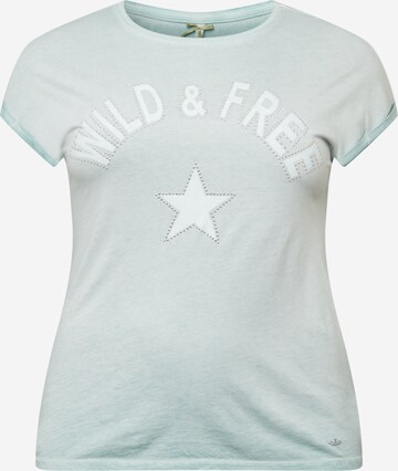 Key Largo Shirt 'Free' in Green: front