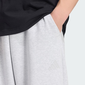 Largi Pantaloni sport de la ADIDAS SPORTSWEAR pe gri