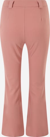 Dorothy Perkins Petite Rozkloszowany krój Spodnie w kolorze różowy
